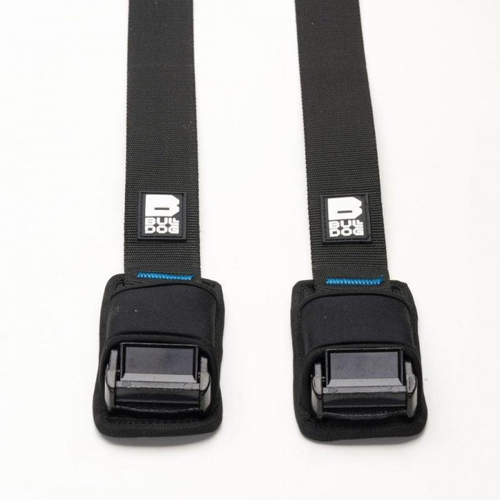 Bulldog Session 5m Roof Rack Straps Tie Downs Pair - Boardworx