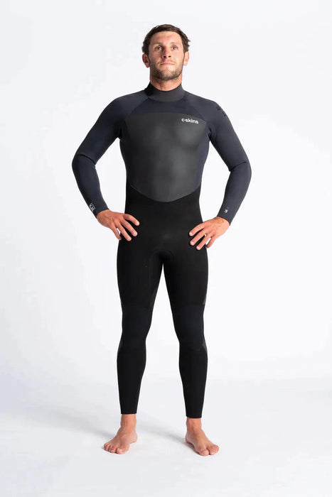 C-skins legend 5/4/3 GBS Back zip wetsuit Black - Boardworx