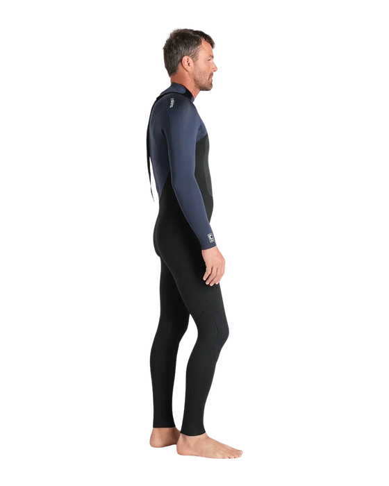 C-Skins NuWave Legend 3/2mm Back Zip Wetsuit Black- Bluestone-Petrol