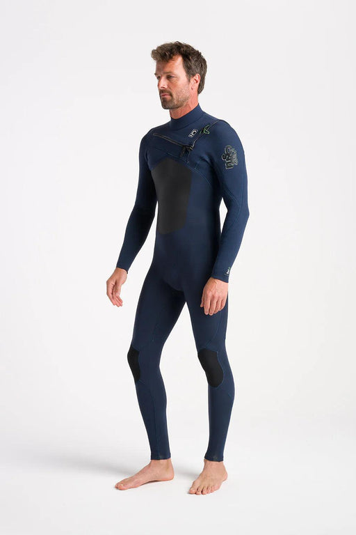 C-Skins ReWired 3/2mm GBS Chest Zip wetsuit Steamer Bluestone - Boardworx
