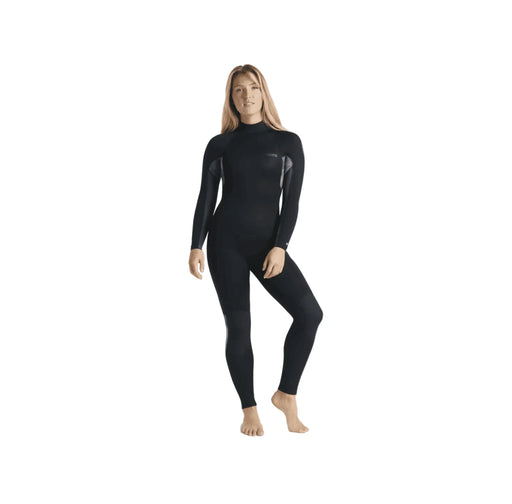 c skins ladies surflite back zip winter wetsuit 