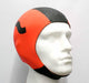 C-Skins Swim Research Cap orange neoprene swim cap on mannequin head