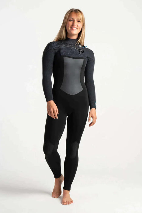 C-Skins Womens Wetsuit Re-wired 3/2mm Chest zip Summer - Boardworx