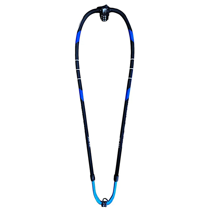 Chinook windsurfing boom with black and blue grip, lightweight aluminum construction
