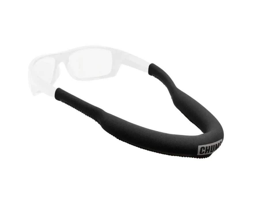 Chums Neo Megafloat black neoprene sunglass strap for watersports