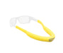 Chums Neo Megafloat yellow sunglass strap for watersports eyewear security