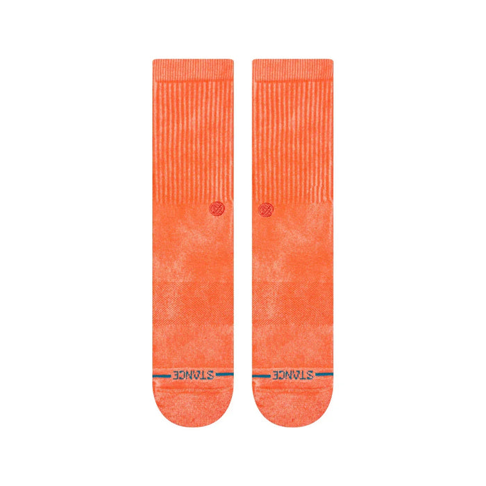 Stance Socks Icon Dyed Crew Coral