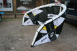 CORE XR Lite 8m hydrofoil kite for light wind kitesurfing, set up outdoors