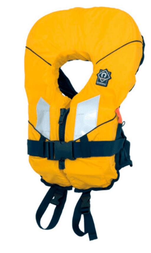 Crewsaver Spiral 100N Childrens Lifejacket Yellow - Boardworx