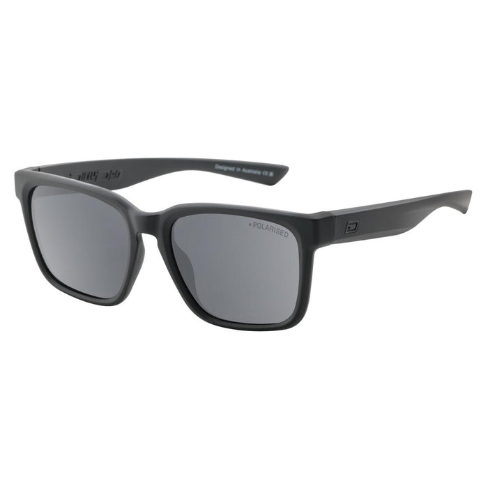 Dirty Dog Goat Grey Polarised- Black Satin - Boardworx