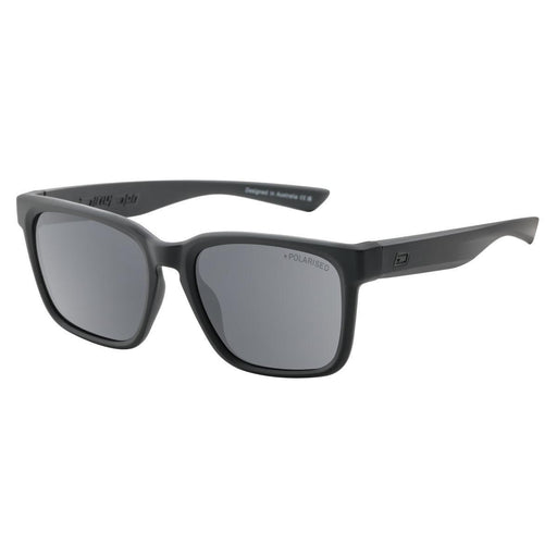 Dirty Dog Goat Grey Polarised- Black Satin Sunglasses - Boardworx