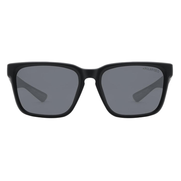 Dirty Dog Goat Grey Polarised- Black Satin Sunglasses - Boardworx