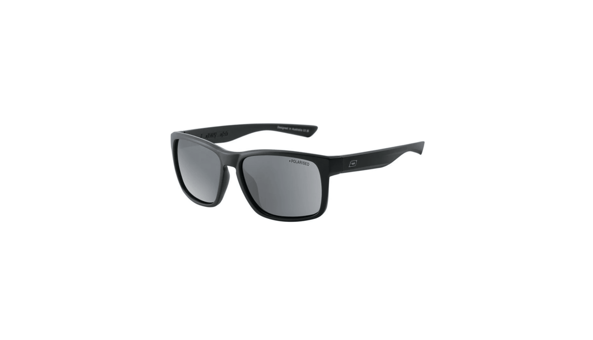 Dirty Dog Hoodlum Satin Black / Grey Polarised - Boardworx