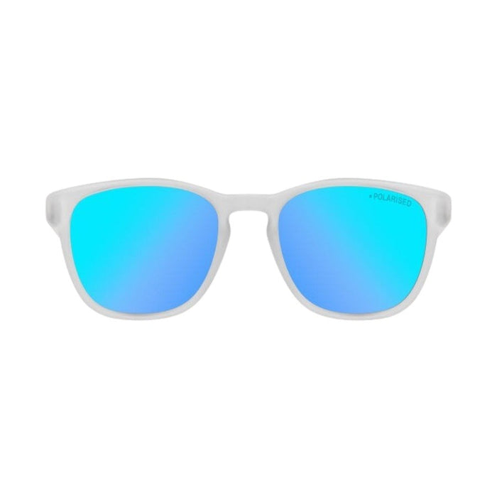 Dirty Dog Lit Crystal Grey Ice Blue polarised sunglasses front view