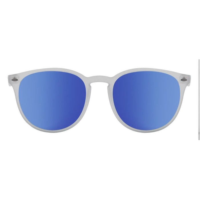 Dirty Dog Racoon Crystal Blue Fusion polarised sunglasses front view
