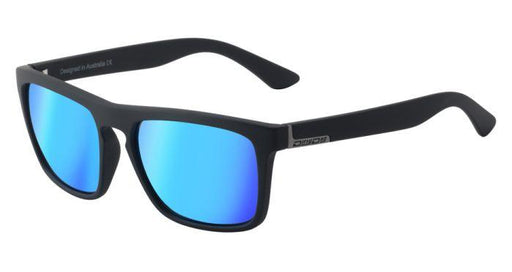 Dirty Dog Ranger Satin Black Grey / Ice Blue Mirror Polarised - Boardworx