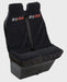 dryrobe black double car seat cover with logo, fleece lining for watersports users