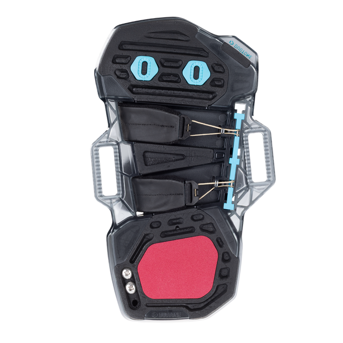 Duotone Entity 360 2027 footpad and strap underside detail
