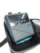Duotone electric kite pump with digital display, grey, in soft carry case