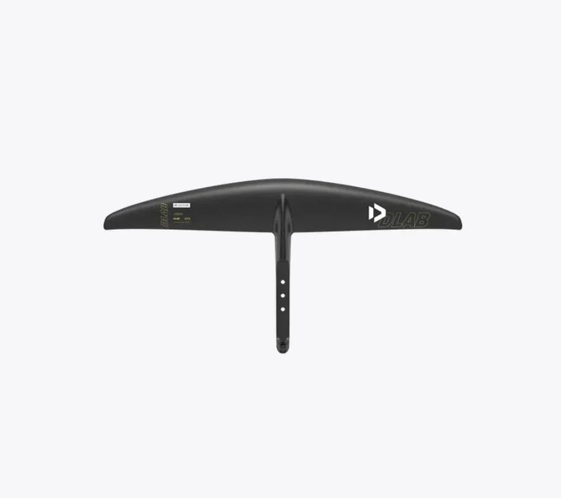 Duotone DLAB black front wing for wing foil, sleek carbon foil accessory