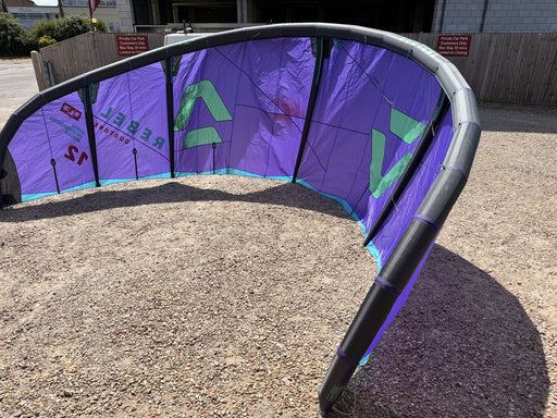 Duotone Rebel SLS 12m kite wingtip and arc profile