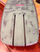 Used 2027 Duotone Soar SLS 3'7 kitefoil board underside and adjustable foil tracks