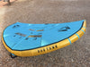 2026 Duotone Unit D/LAB 4.0m wing, full canopy with gold Aluula leading edge, top view