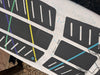 Duotone Volt 5'1 D/LAB deck branding and pad detail