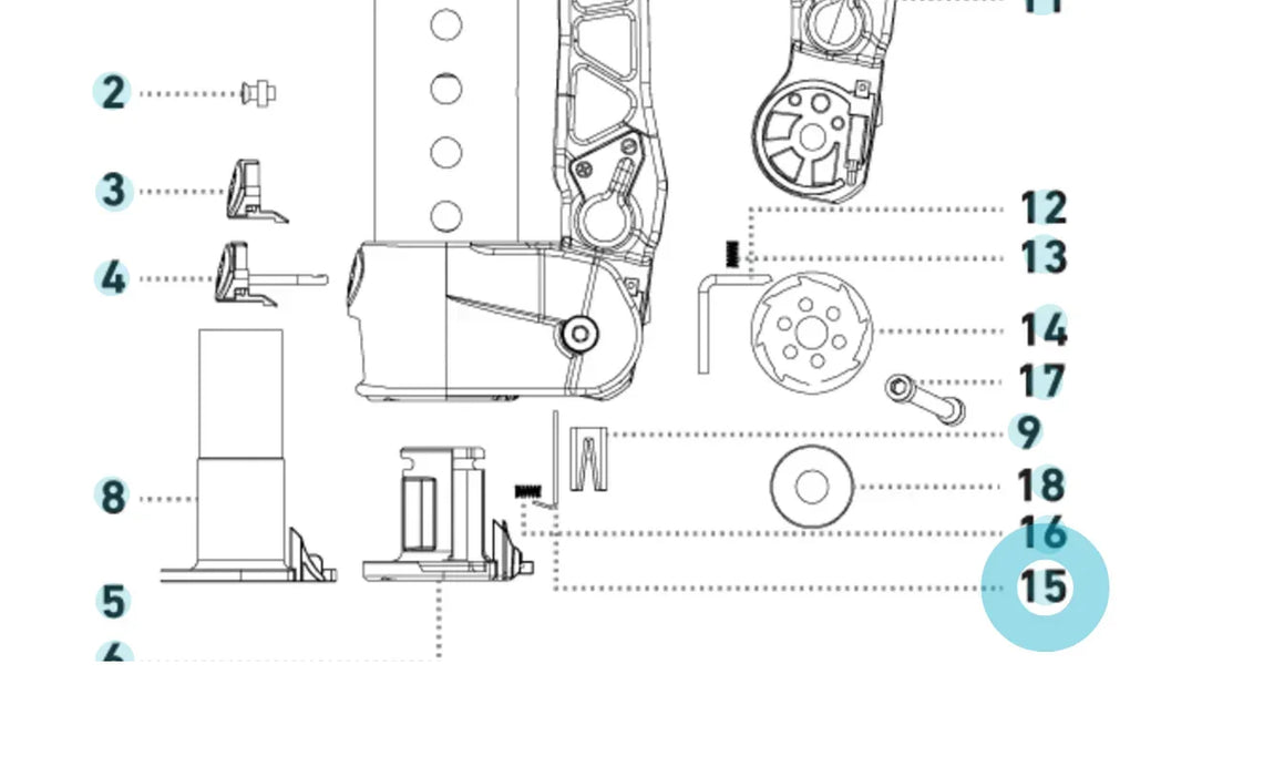 Duotone XT 2.0 Leaf spring Mast extension windsurfing