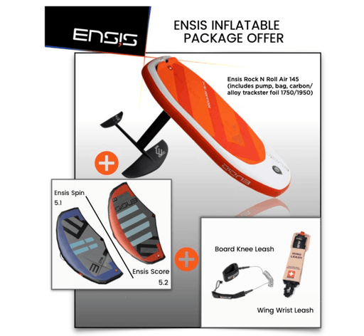 Ensis 145l wing foil board package 1900cm2 + Naish Matador LT2 5m Wing - Boardworx