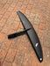 Underside view of used F-one Eagle 1290 HM Carbon front wing showing F-one lightning bolt logo, EAGLE 1290 markings and fuselage stub