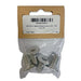 F-One M8 16mm A4 T40 Torx screws set for watersports boards, silver, pack of 4