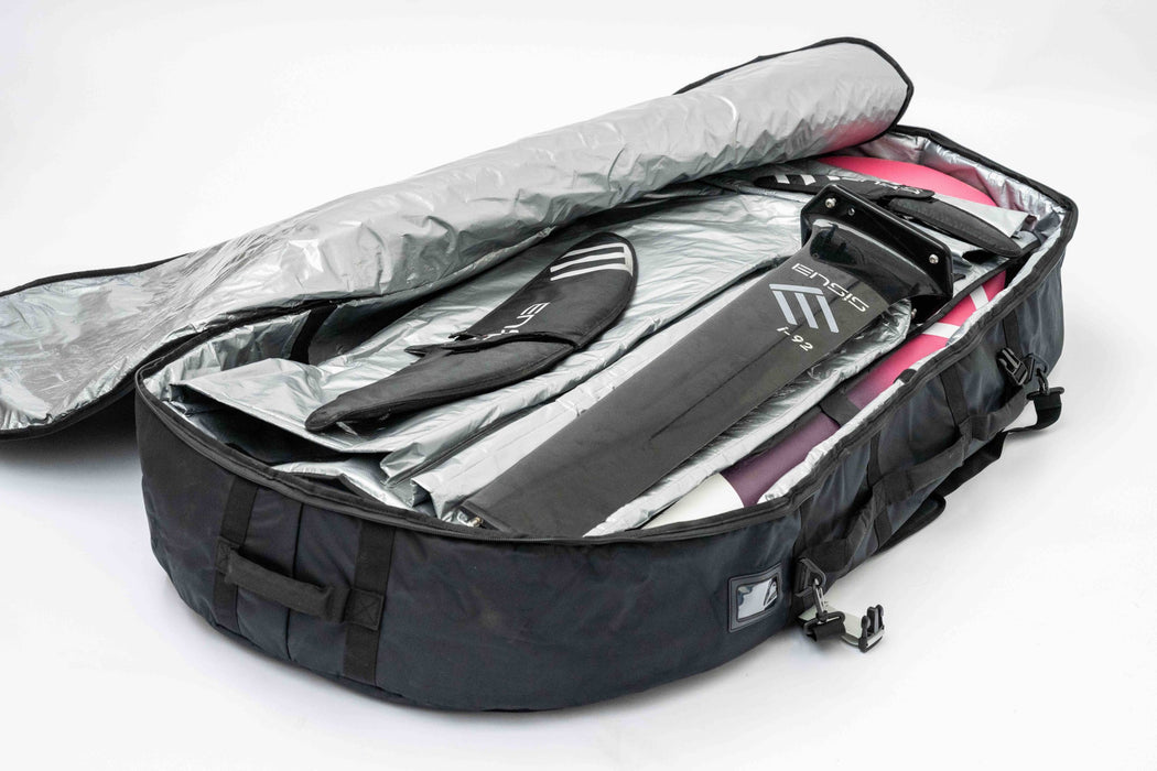 FBC Wing Foil Travel Bag V2 Inc Wheels - Boardworx