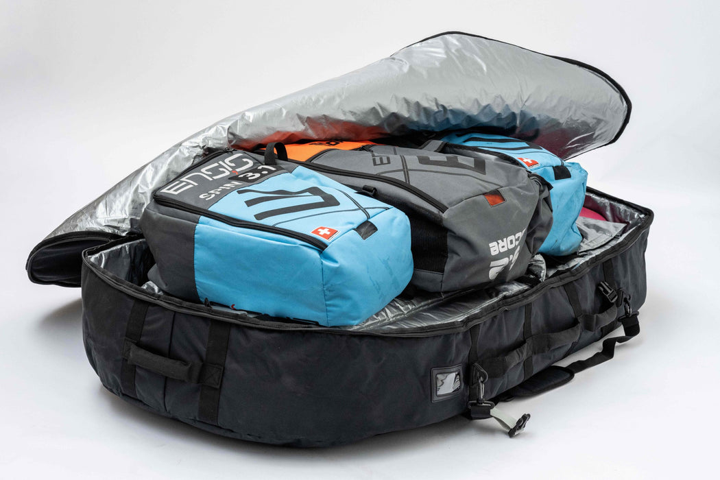 FBC Wing Foil Travel Bag V2 Inc Wheels - Boardworx