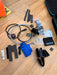 Foil Drive Assist MAX Gen 1 complete kit in main case showing MAX battery, 40V charger box, Foil Drive bag and motor — Board-Worx