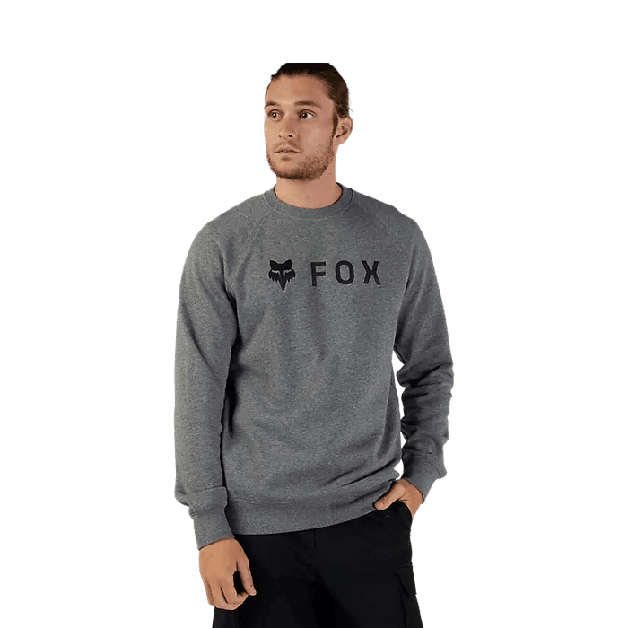 Fox Adsolute Crew fleece sweatshirt Heather Graphite - Boardworx