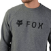 Fox Adsolute Crew fleece sweatshirt Heather Graphite - Boardworx