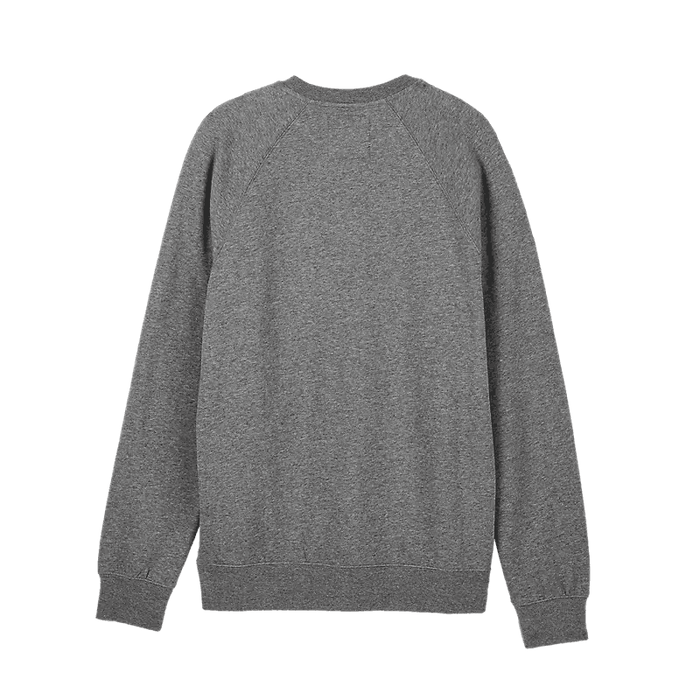 Fox Adsolute Crew fleece sweatshirt Heather Graphite - Boardworx