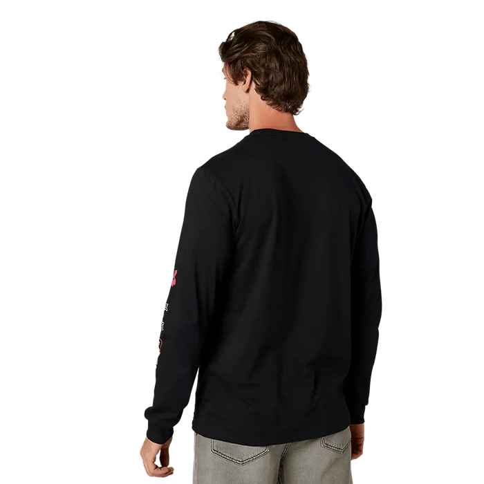 Fox Detonate Long Sleeve Premium Tee Black - Boardworx