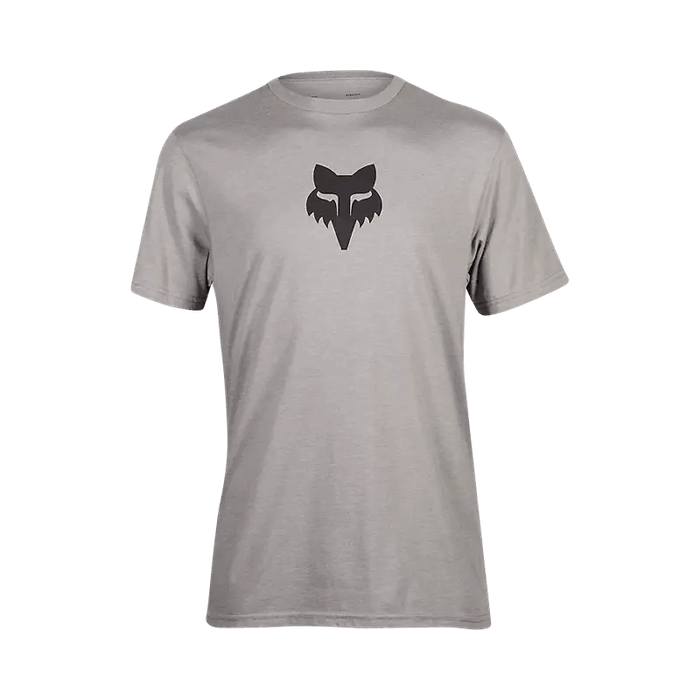 Fox Head Premium Tee Heather Graphite Grey - Boardworx