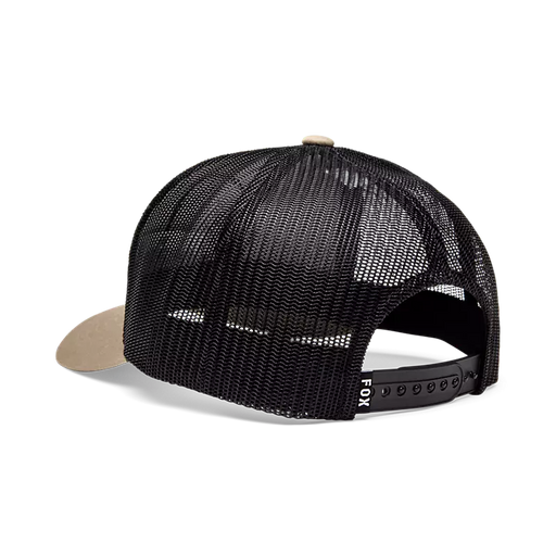 Fox Head Snapback Hat Cap Black Charcoal - Boardworx