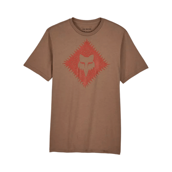 Fox Leo Premium Tee Chai Brown - Boardworx