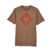 Fox Leo Premium Tee Chai Brown - Boardworx