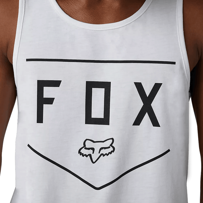 Fox Shield Tech Tank White - Boardworx