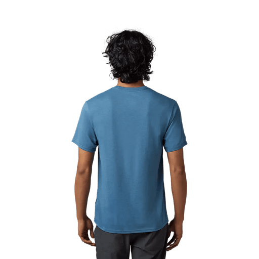 Fox Shield Tech Tee Dark Slate Blue - Boardworx