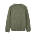 Fox Survivalist Sherpa Crew Sweatshirt Olive Green - Boardworx