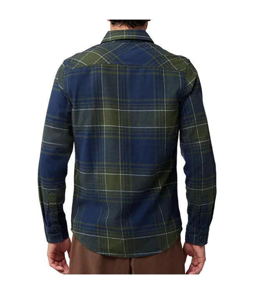 Fox Traildust Flannel Shirt Midnight - Boardworx