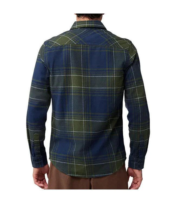 Fox Traildust Flannel Shirt Midnight - Boardworx