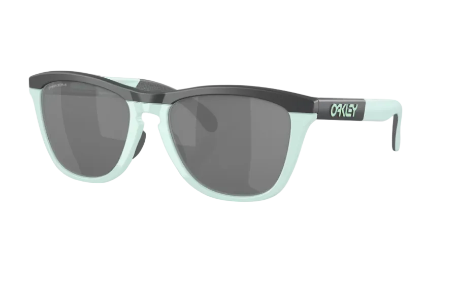 Oakley Frogskins™ Range Matte Carbon/Blue Milkshake with Prizm Black lenses