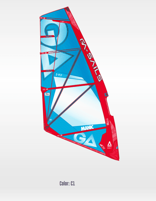 Ga Manic Windsurfing Sail 2021 Wave All Round 3.7m / 5m - Boardworx